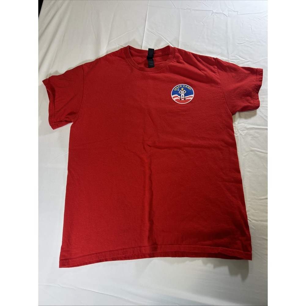 Space Camp T-Shirt Medium,‎ Red, Huntsville, Al NASA Moon Planets Graphic